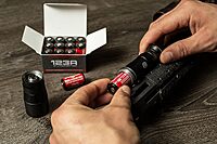 SureFire SF18350 Micro USB Lithium-Ion Rechargeable Battery