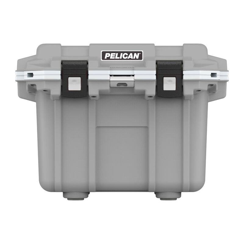 Pelican 30 Quart Elite Cooler Cement/White