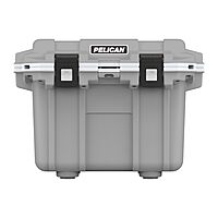 Pelican 30 Quart Elite Cooler Cement/White