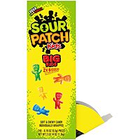 SOUR PATCH KIDS Big Kids Individually Wrapped Soft & Chewy Candy, Bulk Candy, School Snacks, 240 Count Box