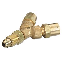 Western Enterprises 401 Y Connections, 200 PSIG, Brass, 5/8"-18 (F), Male/Female