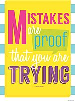 Barker Creek Poster Duet Set, Keep Trying, Set of 2 Inspirational Posters