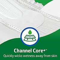 Ultra Absorbency Adult Diapers, FSA/HSA Eligible, 20 Count, Waist Size 32"-44", M, Incontinence Briefs for Men and Women, Disposable, Moisture Wicking, Leak Protection