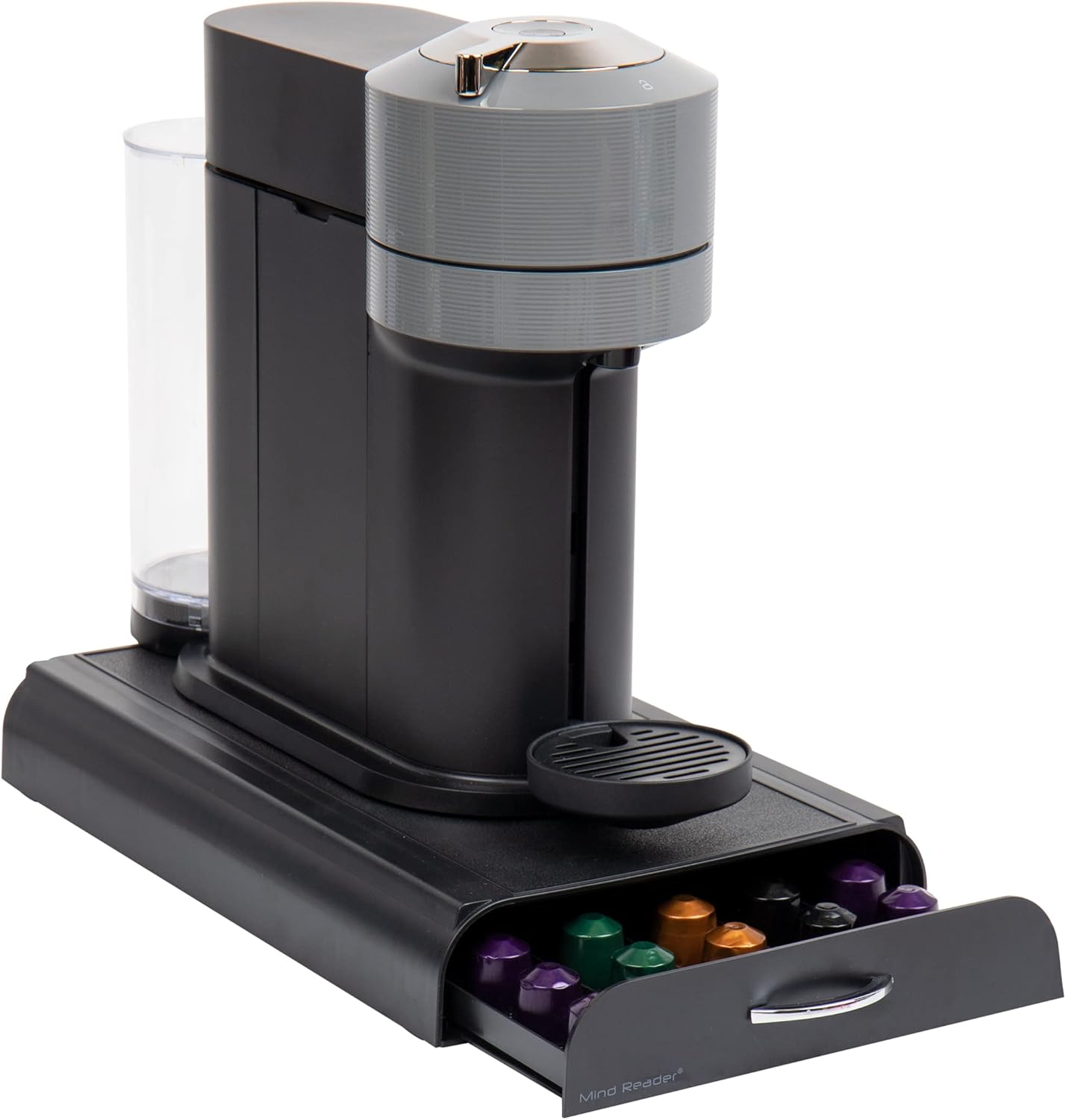 Mind Reader Nespresso Compatible Capsule Drawer, Countertop Organizer, Coffee Pod Holder, Storage, 9.25"L x 15"W x 2"H