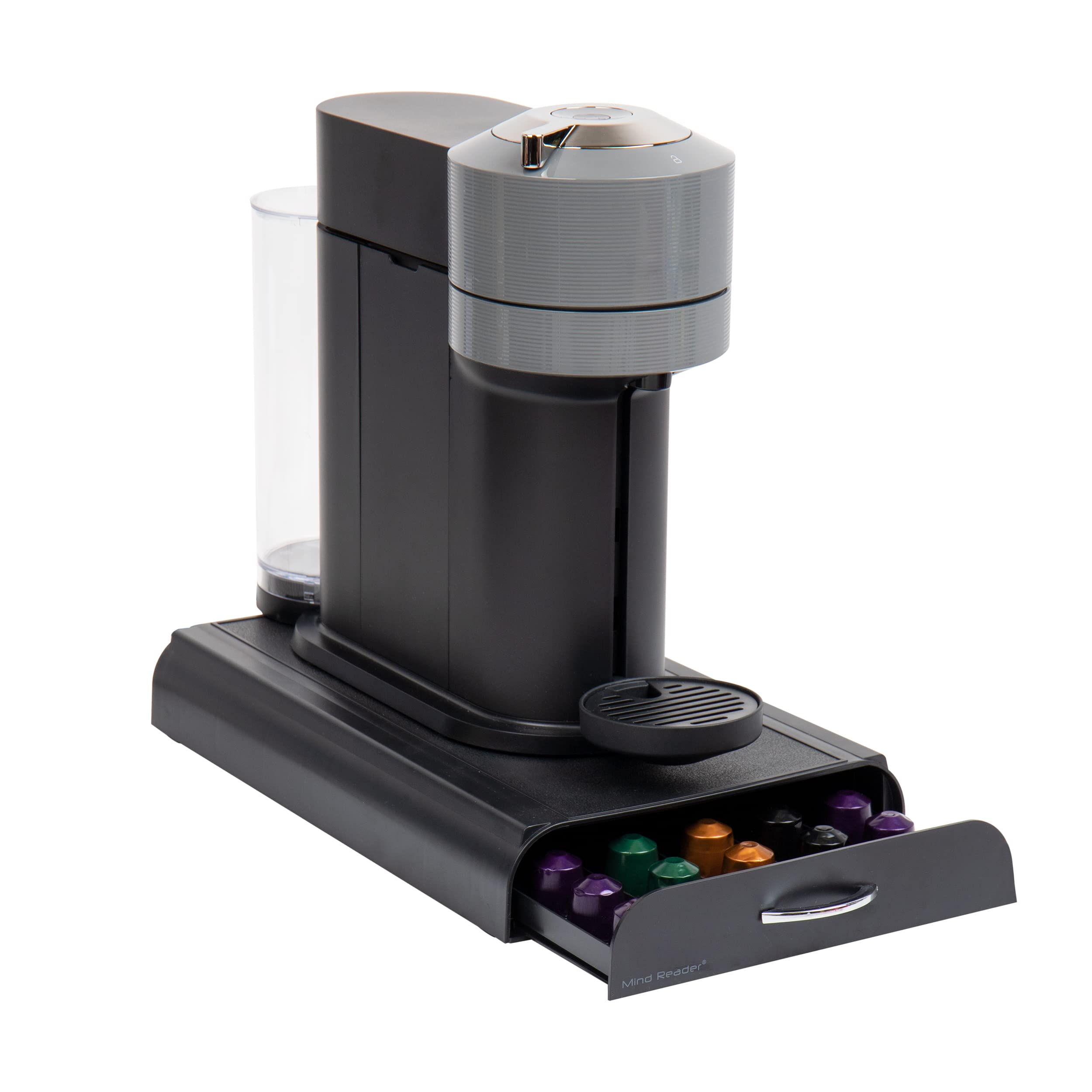 Mind Reader Nespresso Compatible Capsule Drawer, Countertop Organizer, Coffee Pod Holder, Storage, 9.25"L x 15"W x 2"H