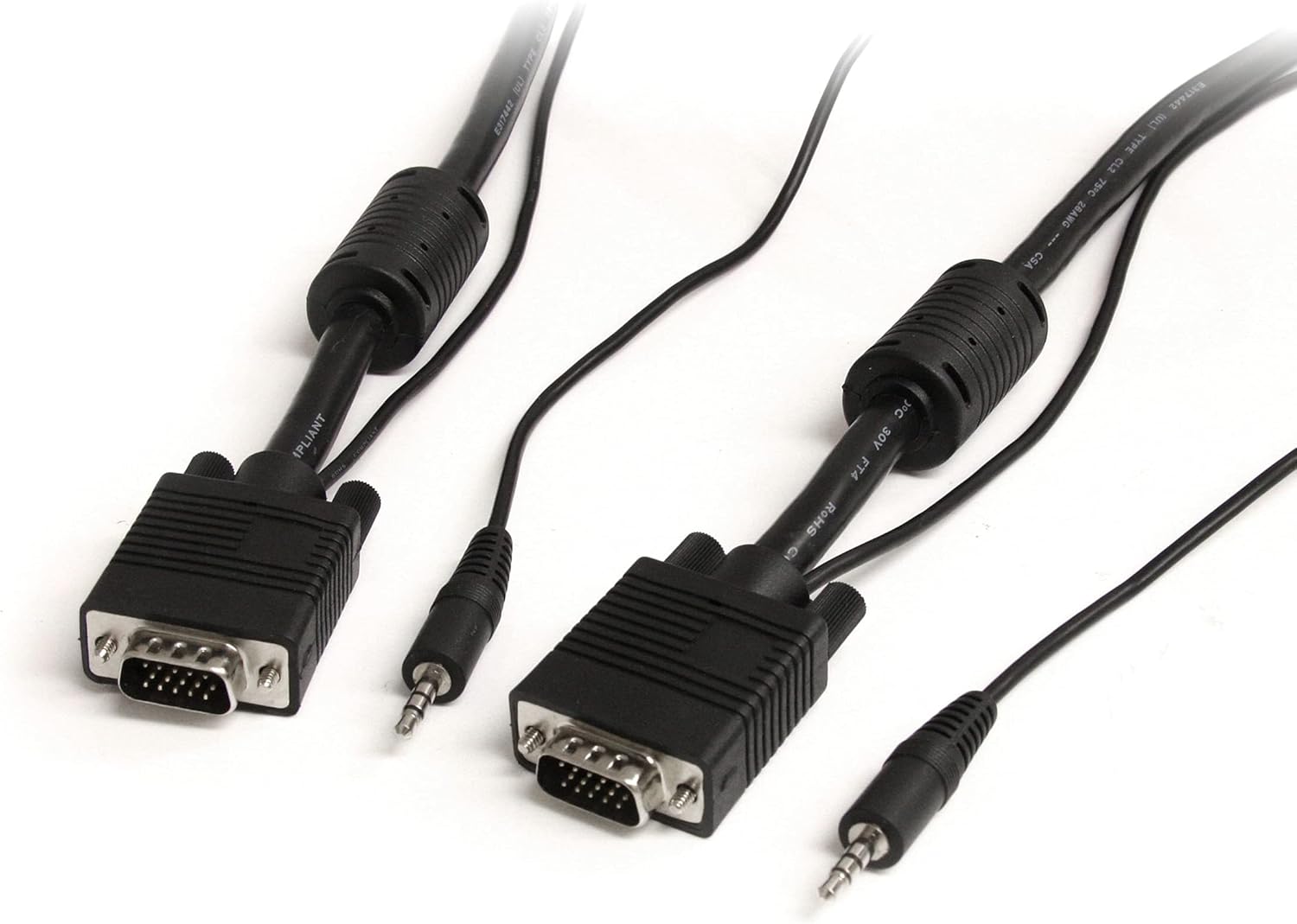 StarTech.com Coaxial High Resolution VGA Cable with Audio - HD15 M/M