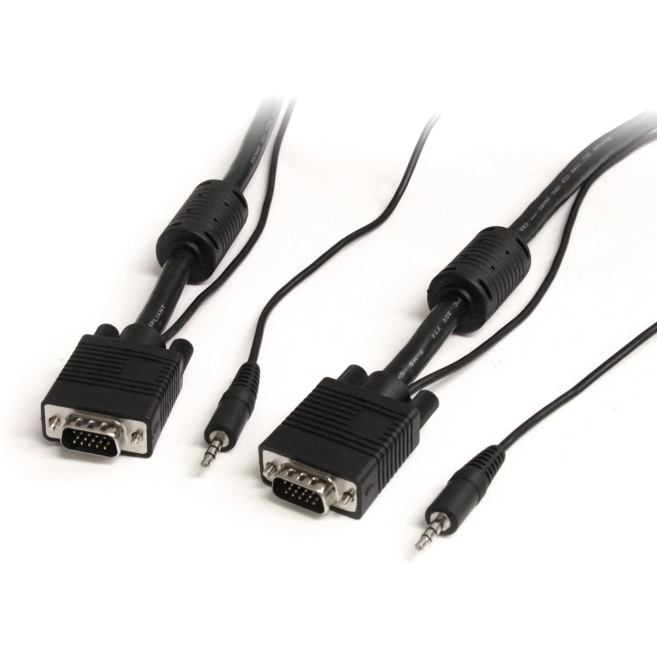 StarTech.com Coaxial High Resolution VGA Cable with Audio - HD15 M/M