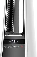Lasko Oscillating Bladeless Ceramic Tower Space Heater for Home with Enhanced Safety
