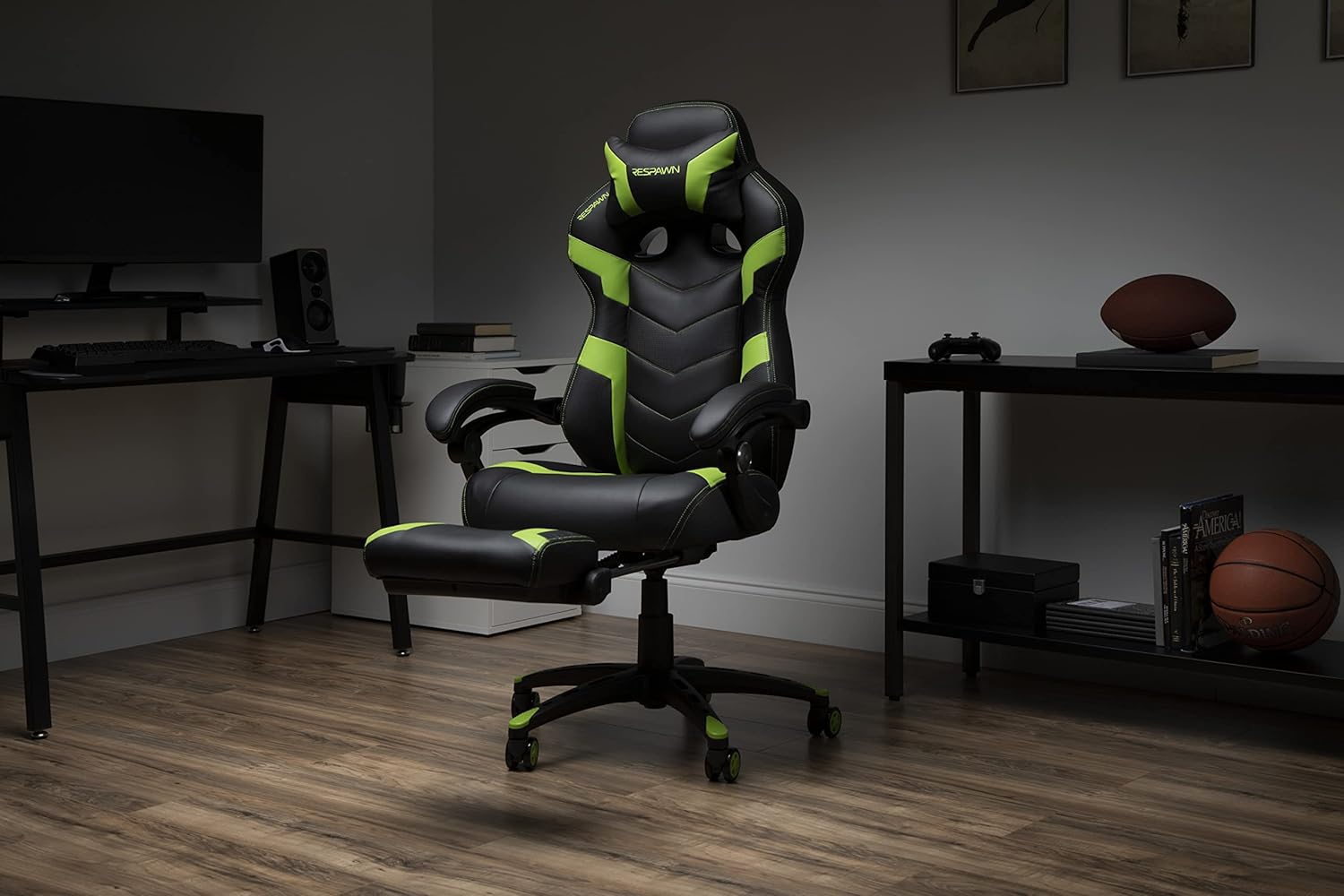 RESPAWN 110 Pro Ergonomic Gaming Chair with Footrest