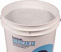 Boardwalk BWKHURACAN40 Low Suds Industrial Powder Laundry Detergent, Fresh Lemon Scent, 40lb Pail 640 Ounce (Pack of 1)