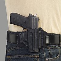 GALCO TacSlide Hybrid Kydex and Lined Steerhide Belt Holster