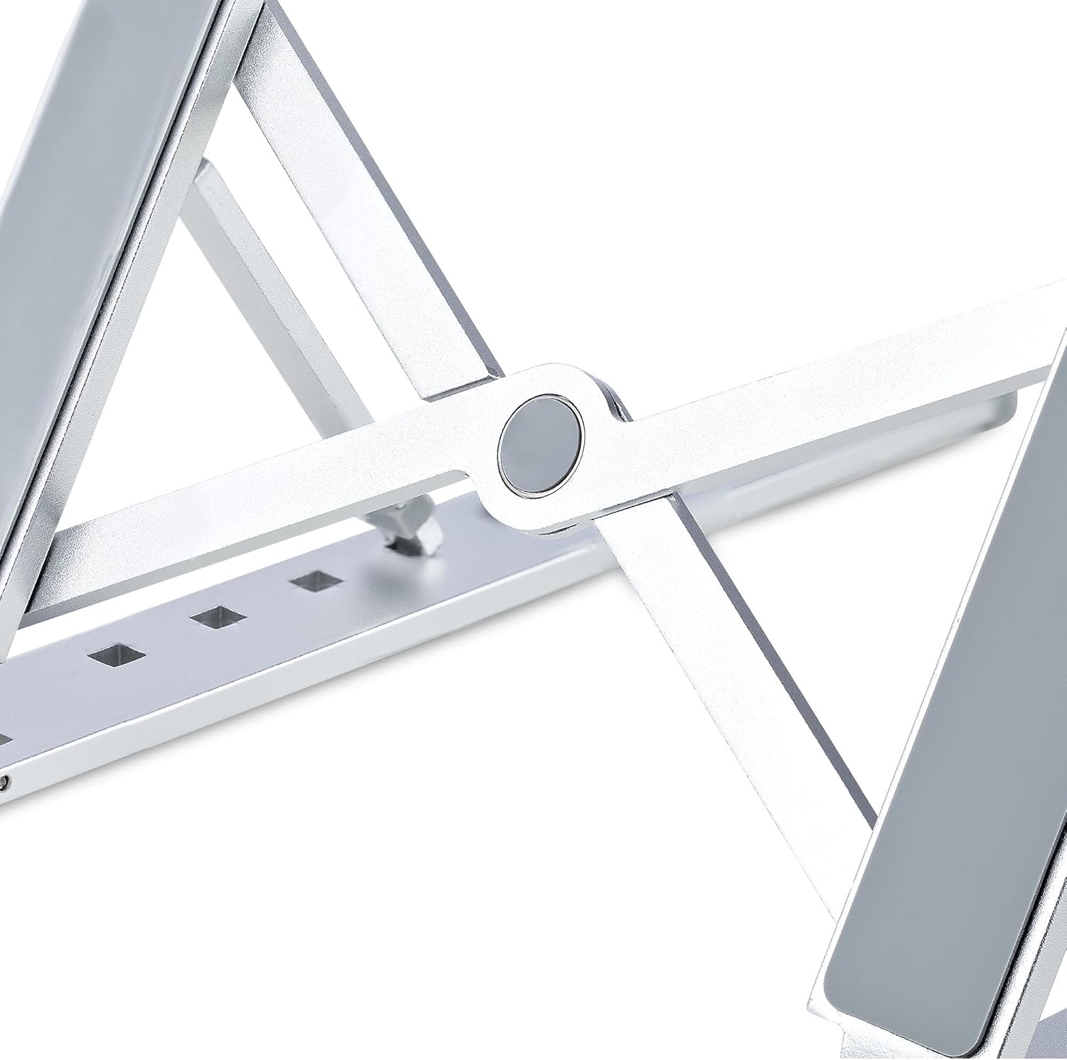 StarTech.com Foldable Laptop Riser Stand, Portable Height Adjustable Ergonomic Laptop Stand