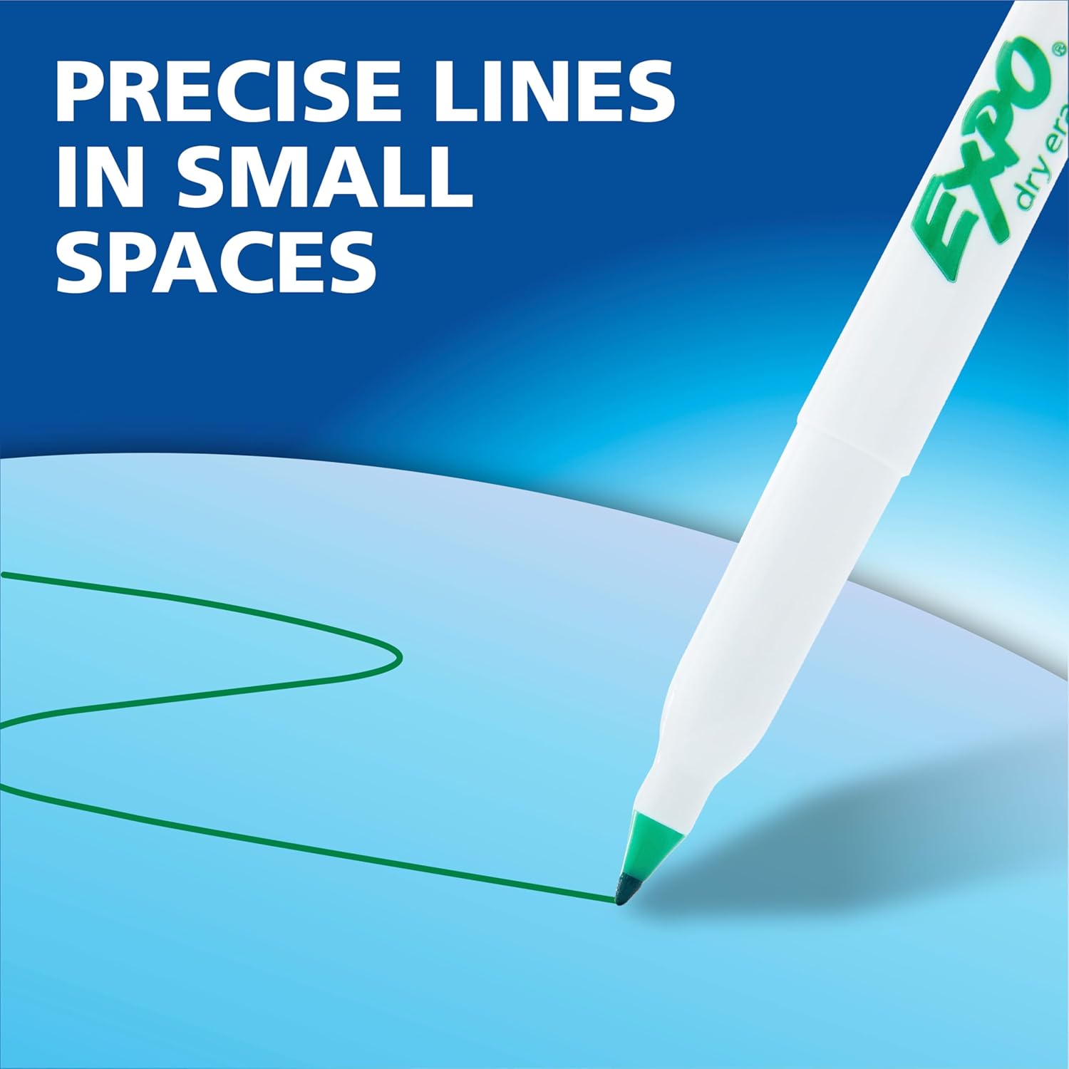 EXPO Low Odor Ultra Fine Dry Erase Markers, Black, 36 Count