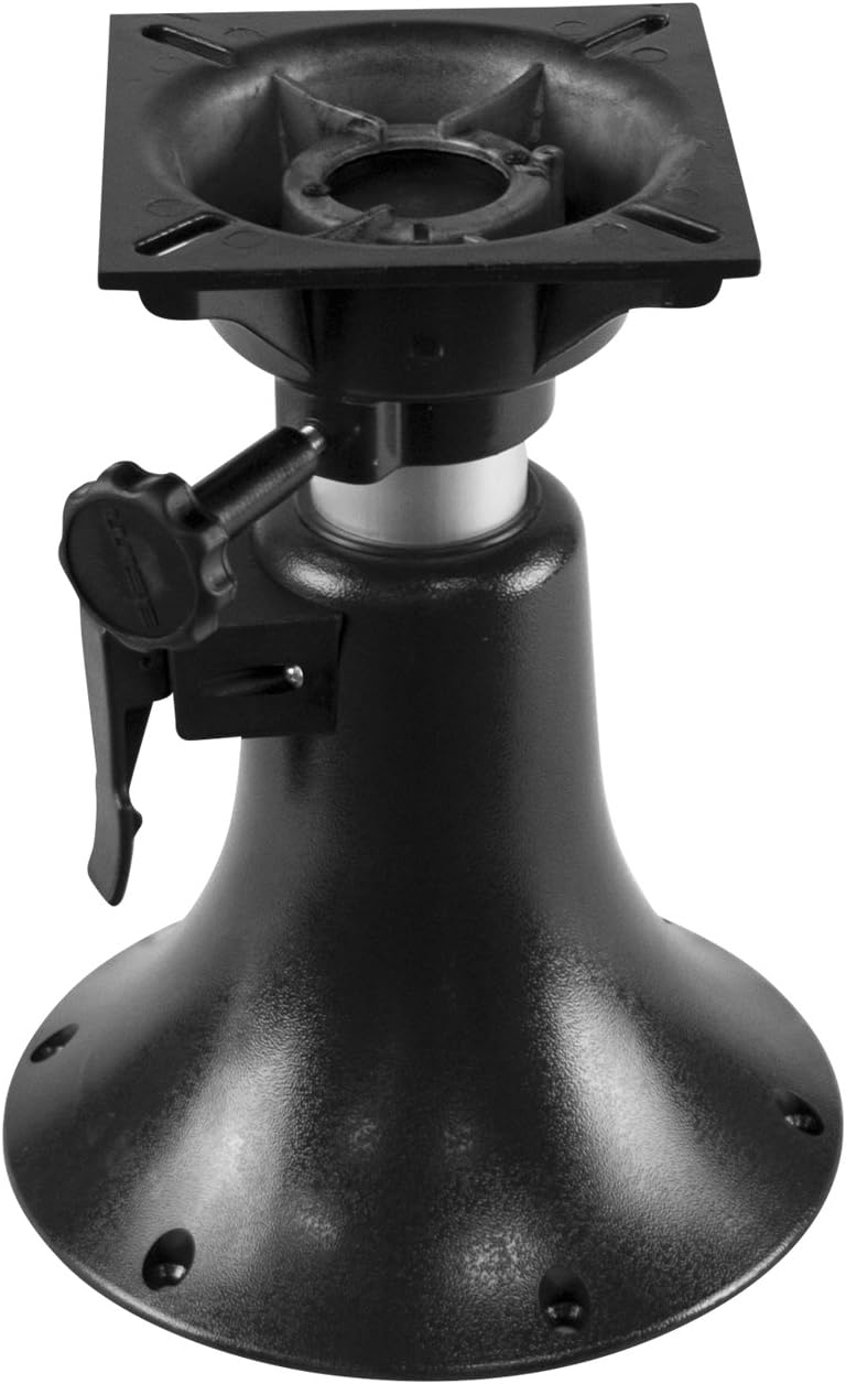 WISE 8WD1500 13-18" Adjustable Aluminum Bell Pedestal w/ Seat Spider Mount