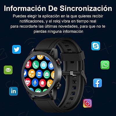 FreshFun Smartwatch Hombre y Mujer, Reloj FreshFun Smartwatch Hombre y Mujer, Reloj