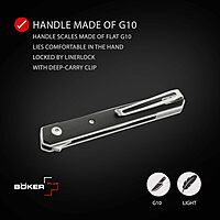 BÖKER PLUS Kwaiken Air Mini — Lightweight Folding Pocket Knife (VG-10)