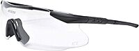 ESS Eyewear Eye Safety Systems ICE-One Ballistic Eyeshield, Clear Lens, White, 2.4 (740-0005)