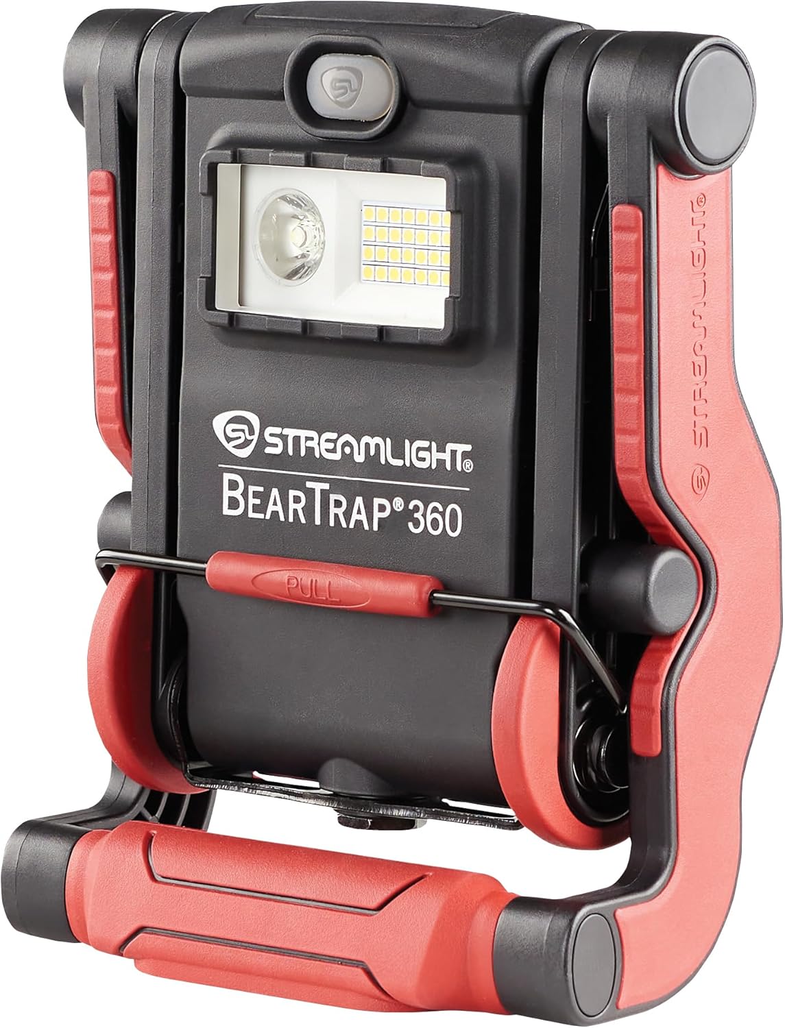 Streamlight 61523 BearTrap 360 2000-Lumen Rechargeable Work Light with Spot and Floods Modes, Rotating Body