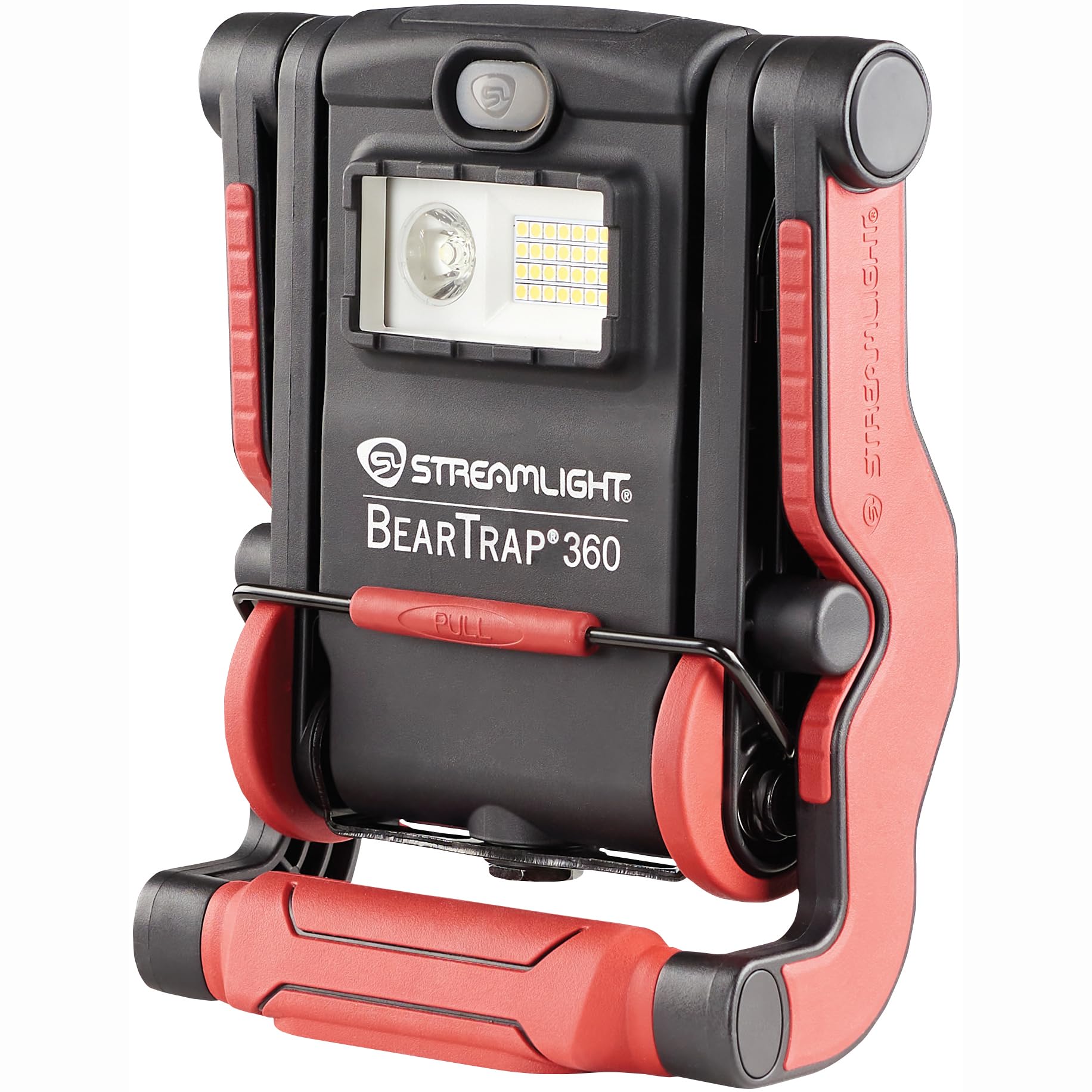 Streamlight 61523 BearTrap 360 2000-Lumen Rechargeable Work Light with Spot and Floods Modes, Rotating Body