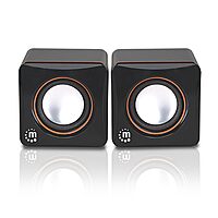 Manhattan USB Powered Stereo Speaker System - Small Size - 161435