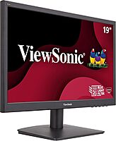 ViewSonic VA1903H 19-Inch WXGA 1366x768p 16:9 Widescreen Monitor with Enhanced View Comfort