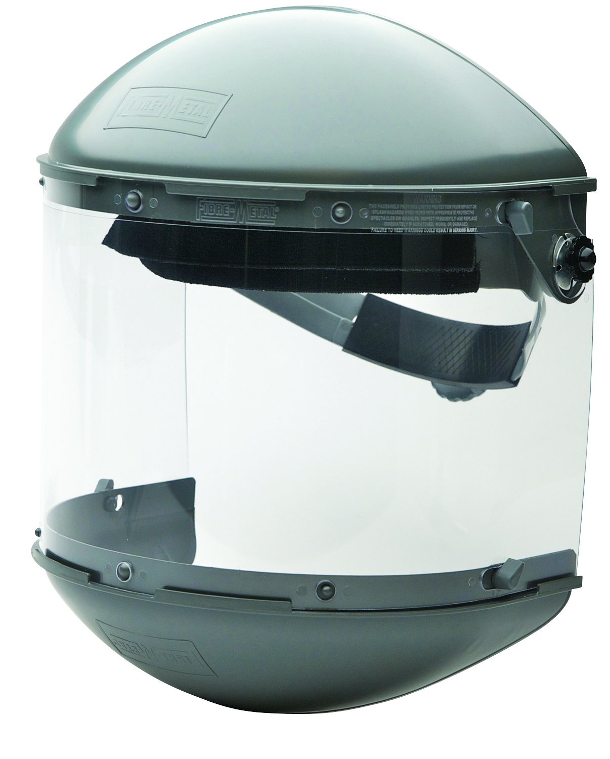 Fibre-Metal by Honeywell FM500DCCL Clear Visor Noryl Chin Guard 7" Crown Size Ratchet Dual Crown High Performance Face