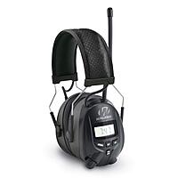 WALKER'S Digital AM/FM Radio Muff - 25dB Noise Reduction Rating Hunting Shooting Hearing Protection Electronic Earmuffs w