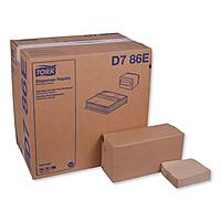 Tork Universal Masterfold 1-Ply Dispenser Napkins, 13in x 12in, Natural, Pack Of 6,000 Napkins