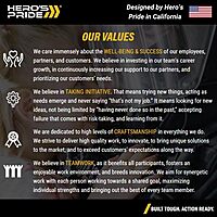 Hero's Pride Duty Belt Key Holder - Durable Ballistic Scabbard with Deluxe Metal Clip and Split Key Ring - Fits 2.25'' Tactical Belts for Law Enforcement Single