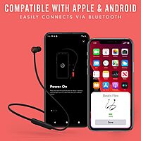 Beats Flex Wireless Earbuds - Apple W1, Magnetic Earphones, Class 1 Bluetooth