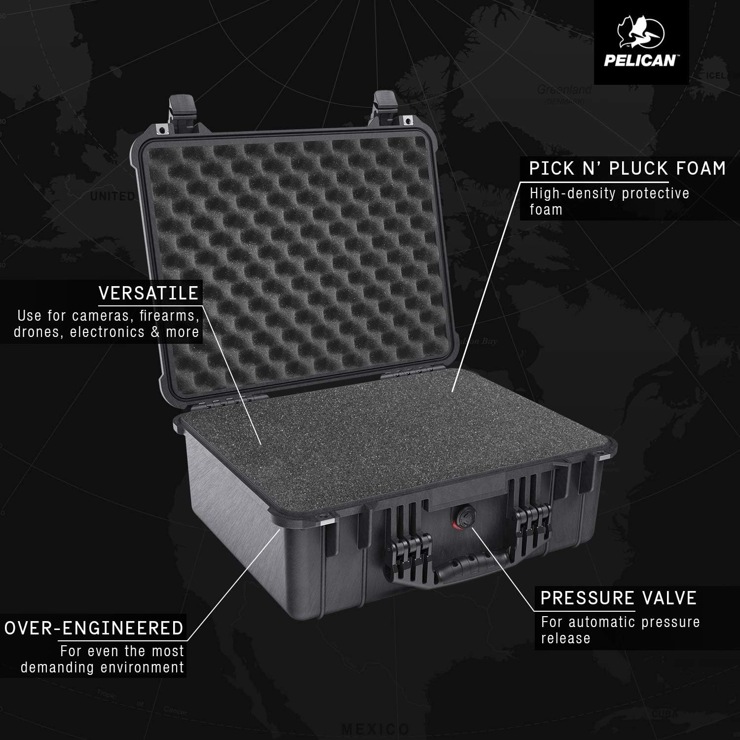 Pelican 1550 Camera Case With Foam