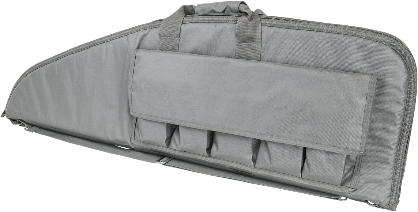 NCSTAR VISM Deluxe Padded Rifle Case with External Magazine Pockets