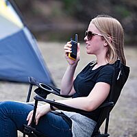 Motorola Solutions Talkabout T475 Extreme Two-Way Radio Black W/Yellow Rechargeable Two Pack