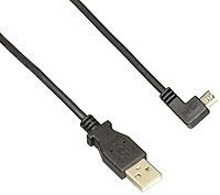 StarTech.com USB 2.0 A to Micro-B Angled Charge-and-Sync Cable