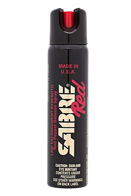 SABRE Magnum 120 Pepper Spray, 35 Bursts, 12-Foot (4-Meter) Range, Extra Large 92.4 Gram Canister, Wide Cone Spray Pattern, UV Marking Dye, Twist Lock Safety, Black
