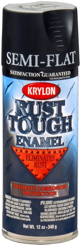Krylon Rust Tough Rust Preventive Enamel - 12 oz Aerosol