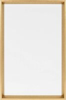 DesignOvations Kate and Laurel Calter Magnetic Dry Erase Board, Melamine, 16 1/2 x 25 1/2 , White, Gold Plastic Frame
