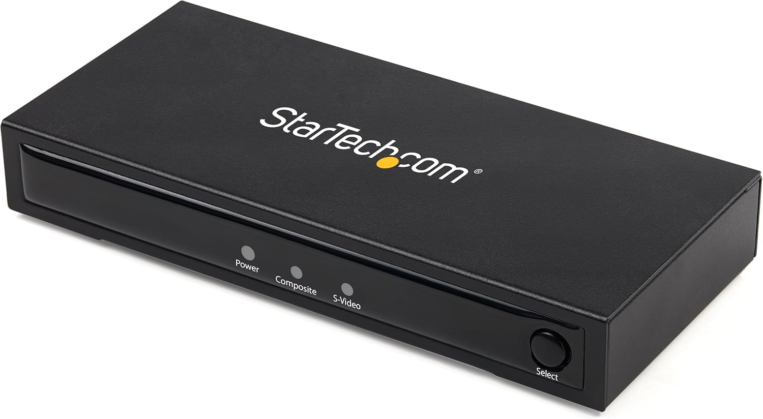 StarTech.com S-Video or Composite to HDMI Converter with Audio - 720p - NTSC & PAL - Analog to HDMI Upscaler