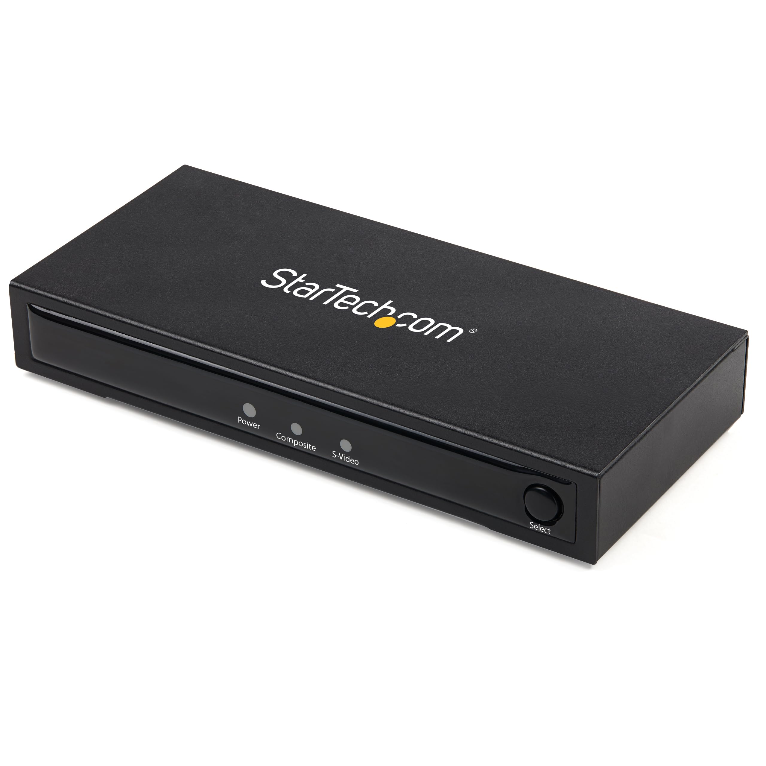 StarTech.com S-Video or Composite to HDMI Converter with Audio - 720p - NTSC & PAL - Analog to HDMI Upscaler