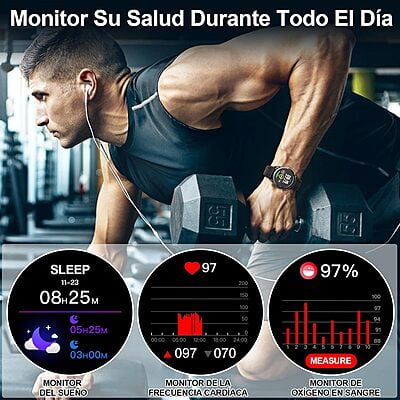 FreshFun Smartwatch Hombre y Mujer, Reloj FreshFun Smartwatch Hombre y Mujer, Reloj