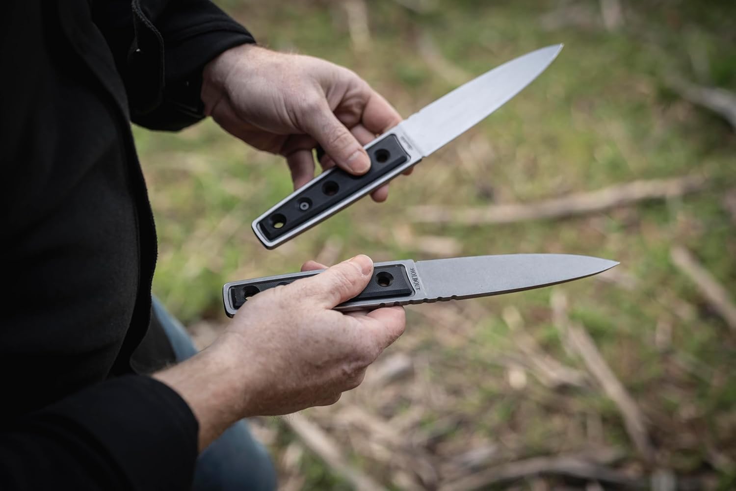 Cold Steel Stickman Holdout / 11" Overall / 5.8" Dagger Blade / 420SS / G10 Handle / 7.6 OZ