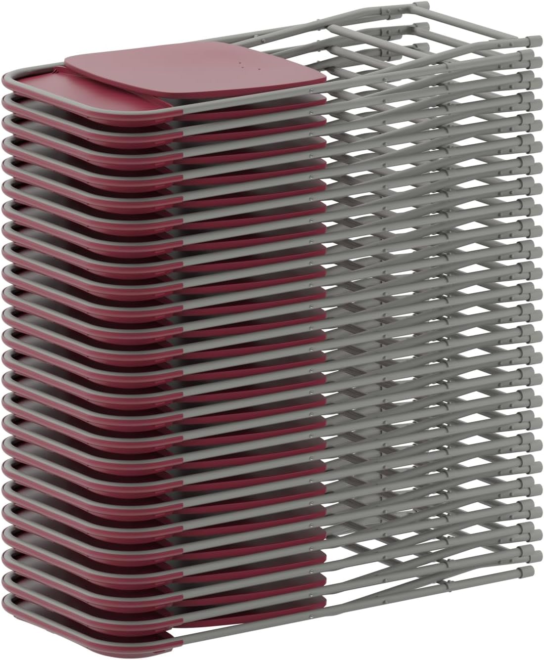 Flash Furniture Hercules Series Commercial-Grade Plastic Folding Chair - 650LB Weight Capacity