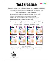Spectrum 7th Grade Test Practice Workbooks All Subjects, Ages 12 to 13, Grade 7 Test Practice, Language Arts