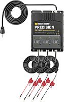 Minn Kota Precision MK-318PCL On-Board Battery Charger with 3 Charging Banks, 6 Amps per Bank
