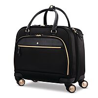 Samsonite Women's Mobile Solution Spinner Mobile Office Spinner Mobile Office Black