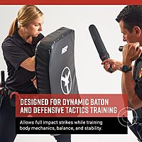 ASP Training Bag, Kicking and Punching Pad for Martial Arts Training, Target Pad for Tactical Defense and Baton Training, Medium-Density Practice Shield, Sports and Sparring Equipment