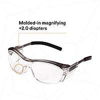 3M Nuvo Reader Protective Eyewear Safety Glasses