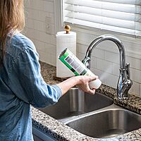 OdoBan Ready-to-Use 360-Degree Continuous Spray Disinfectant & Harsh Aroma Eliminator, Fabric and Air Freshener, Made in the USA, Original Eucalyptus Scent, 14.6 Ounces 14.6 Fl Oz (Pack of 1)