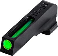 TRUGLO TFO Tritium & Fiber-Optic Front & Rear Handgun Sight Set Compatible with Sig Sauer Handguns