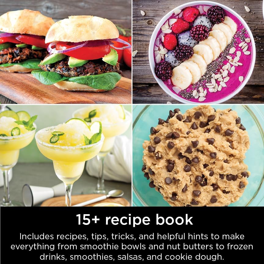 Ninja Blender For Kitchen | Food Processor Combo System | Smoothie Maker & Nutrient Extractor | 6 Functions for Bowls